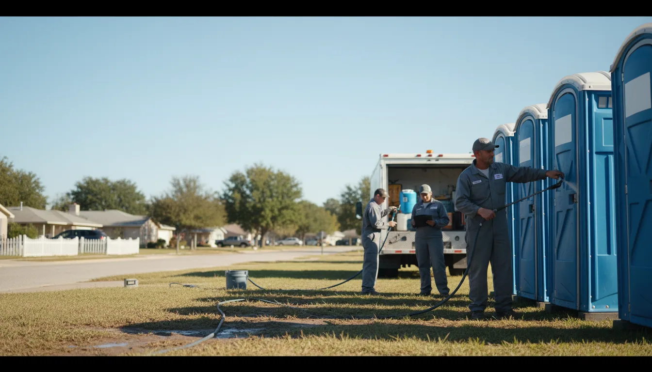 Long-Term Portable Toilet Rental in Austell, GA near me